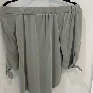 Off the shoulder blouse